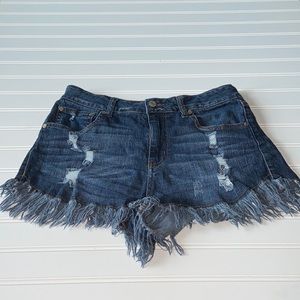 Altar’d State Shorts Frayed Jean Cut Off 28/7
